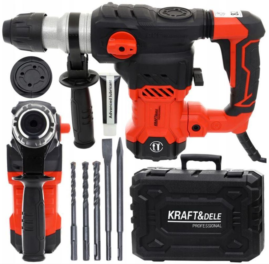 KRAFT&DELE Schlagbohrhammer 2700 KD1735 SDS Plus Produktbild 