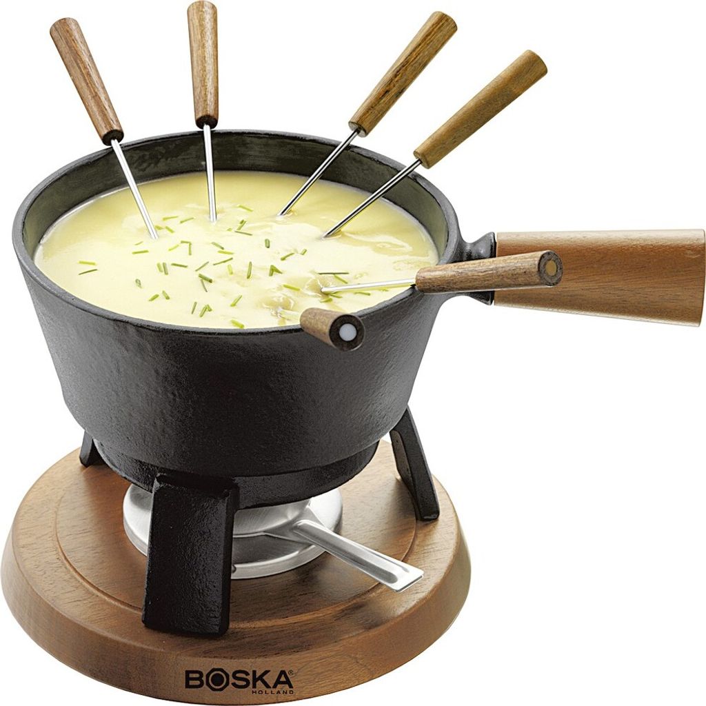 Boska Fondue set Pro - pre 4 osoby - čierny - 1,2 litra Obrázok produktu 