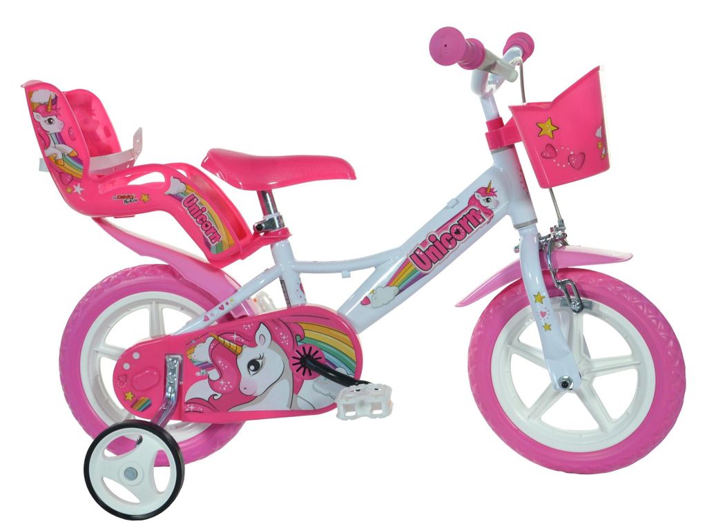 Dino Bikes 124RL-UN, Městské kolo, Děti, Ženy, Napřímený, Obrázek produktu 