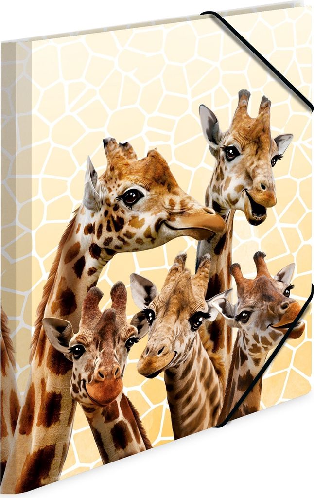 HERMA Sammelmappen DIN A4 Giraffen, 3 St.