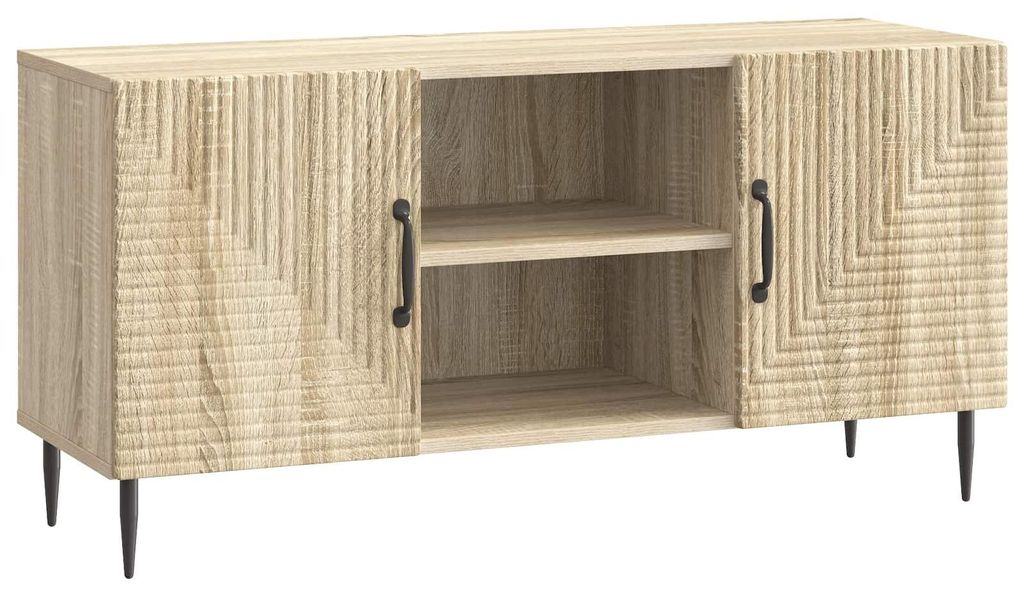 TV-Schränk Sonoma-Eiche 102 x 34,5 x 50 cm Holzwerkstoff
