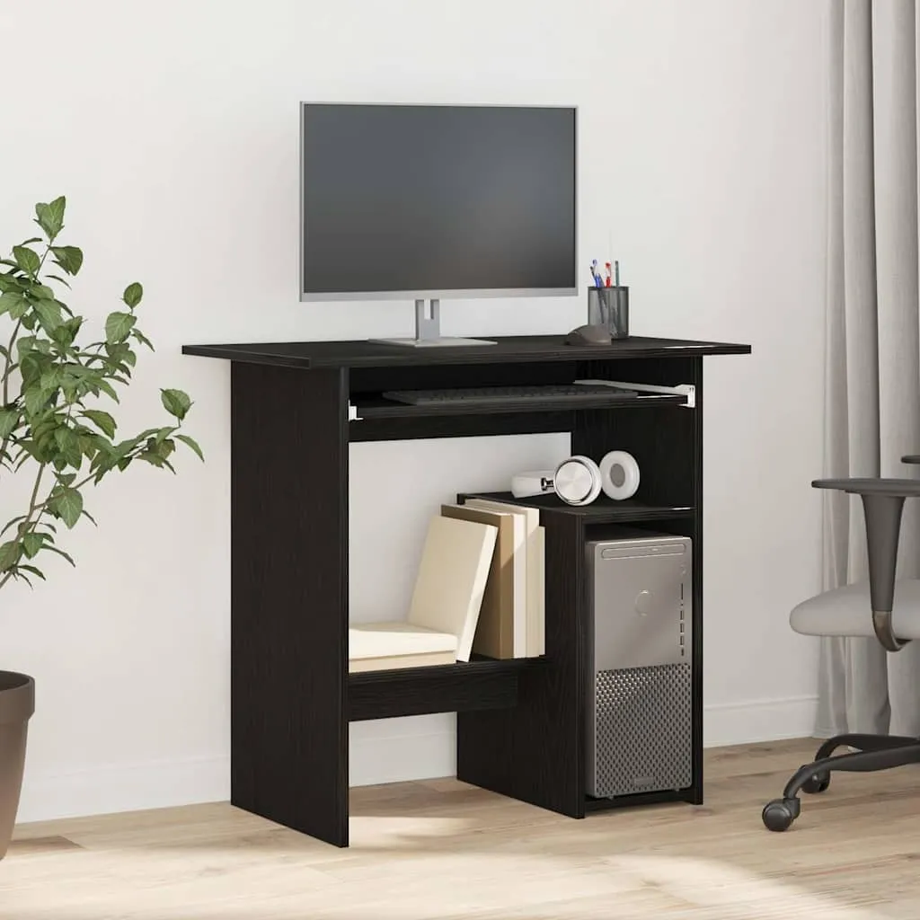 Scrivania Piccola Maison Exclusive 80cm - Effetto Rovere Nero
