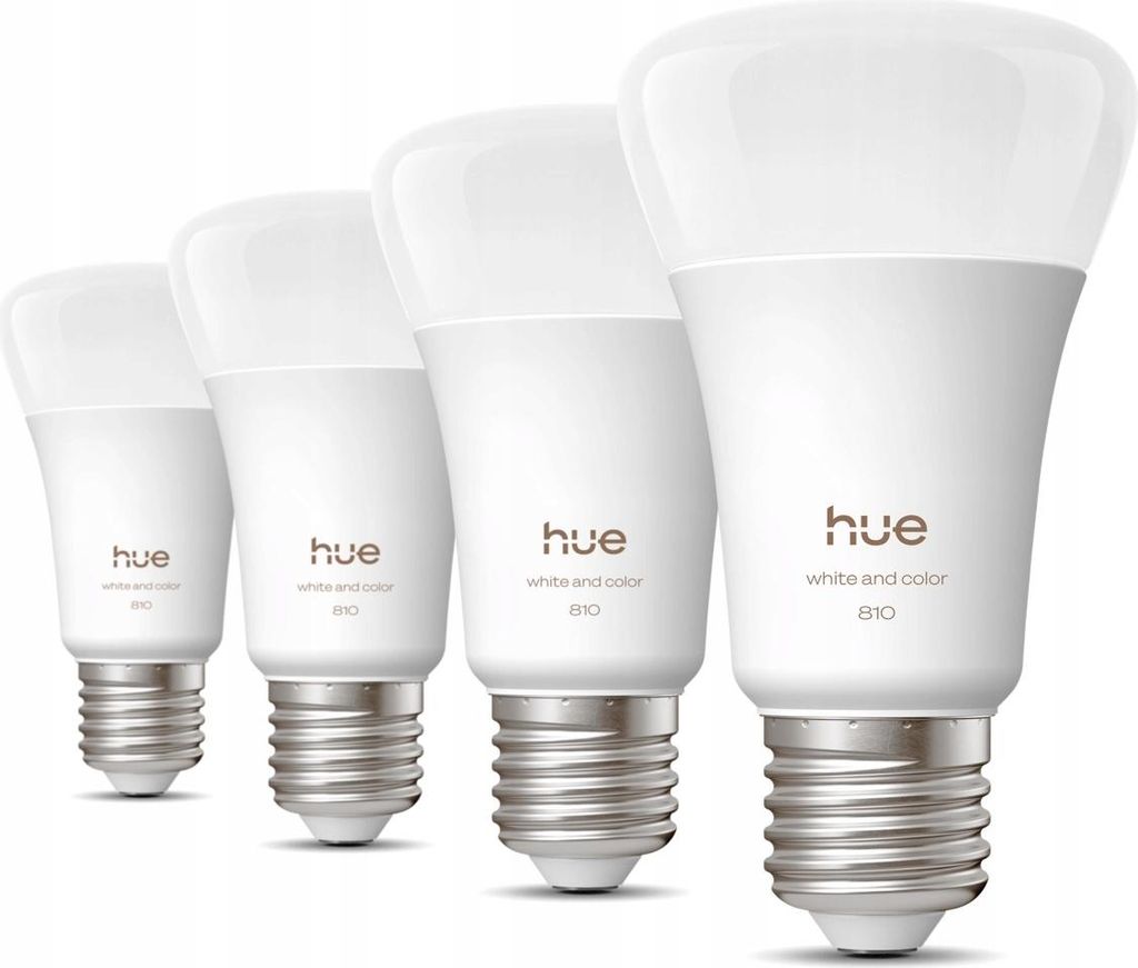 Philips Hue White and Color ambiance A60 – Smarte Lampe E27 Produktbild 