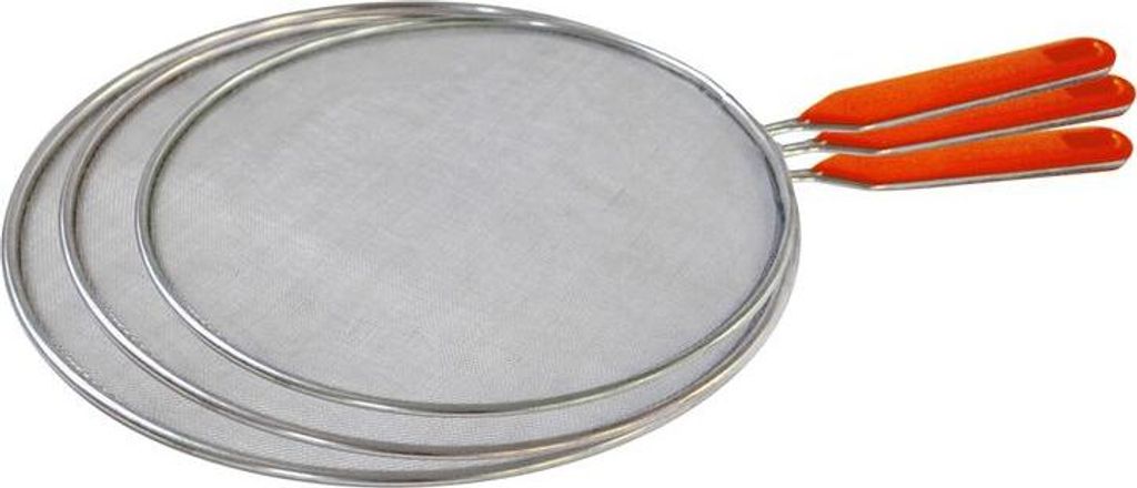 Rete Protettiva Per Padelle, 3 Pezzi, 19/24/28 Cm Immagine del prodotto 