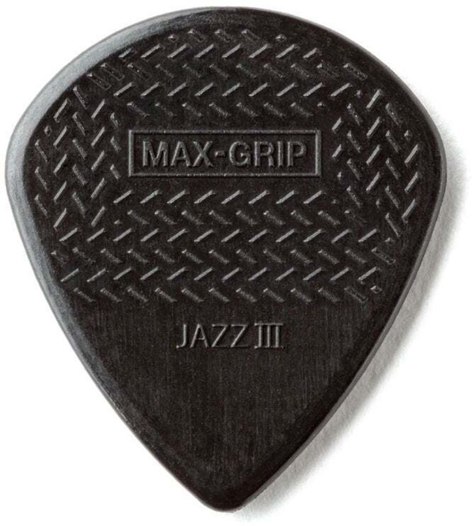 Dunlop Pick Jazz III Max Grip Stiffo Image du produit 