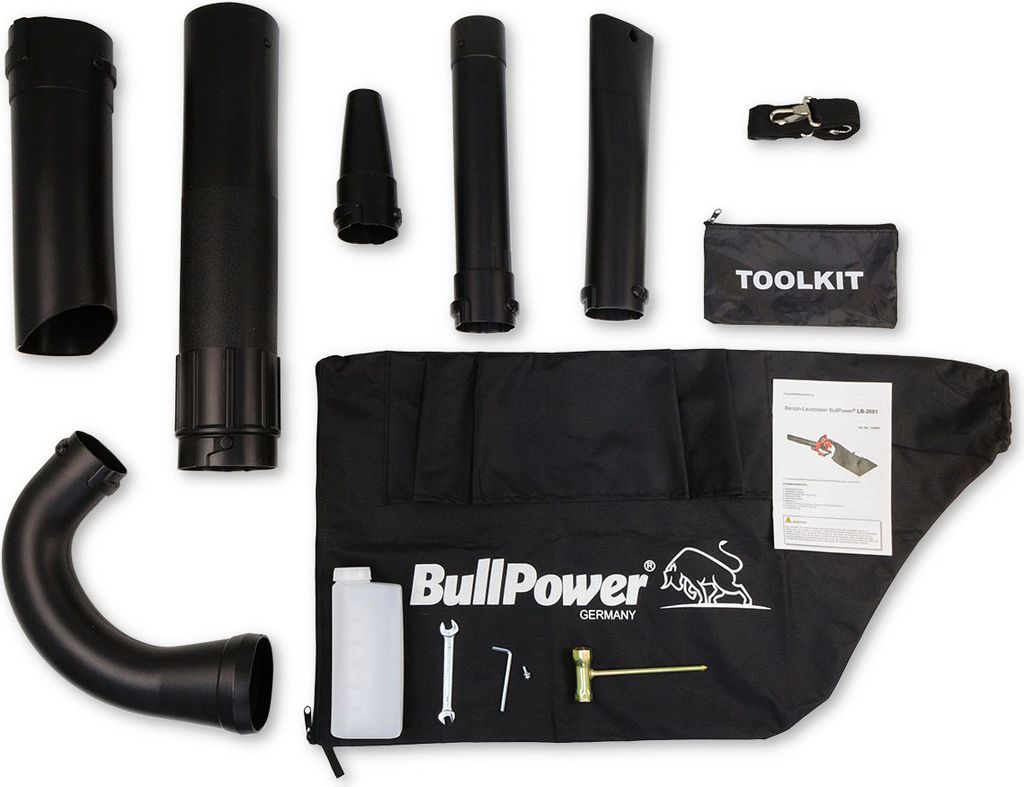 Laubbläser BullPower LB-2605 1PS Benzin Laubsauger 4 in 1 Produktbild 12