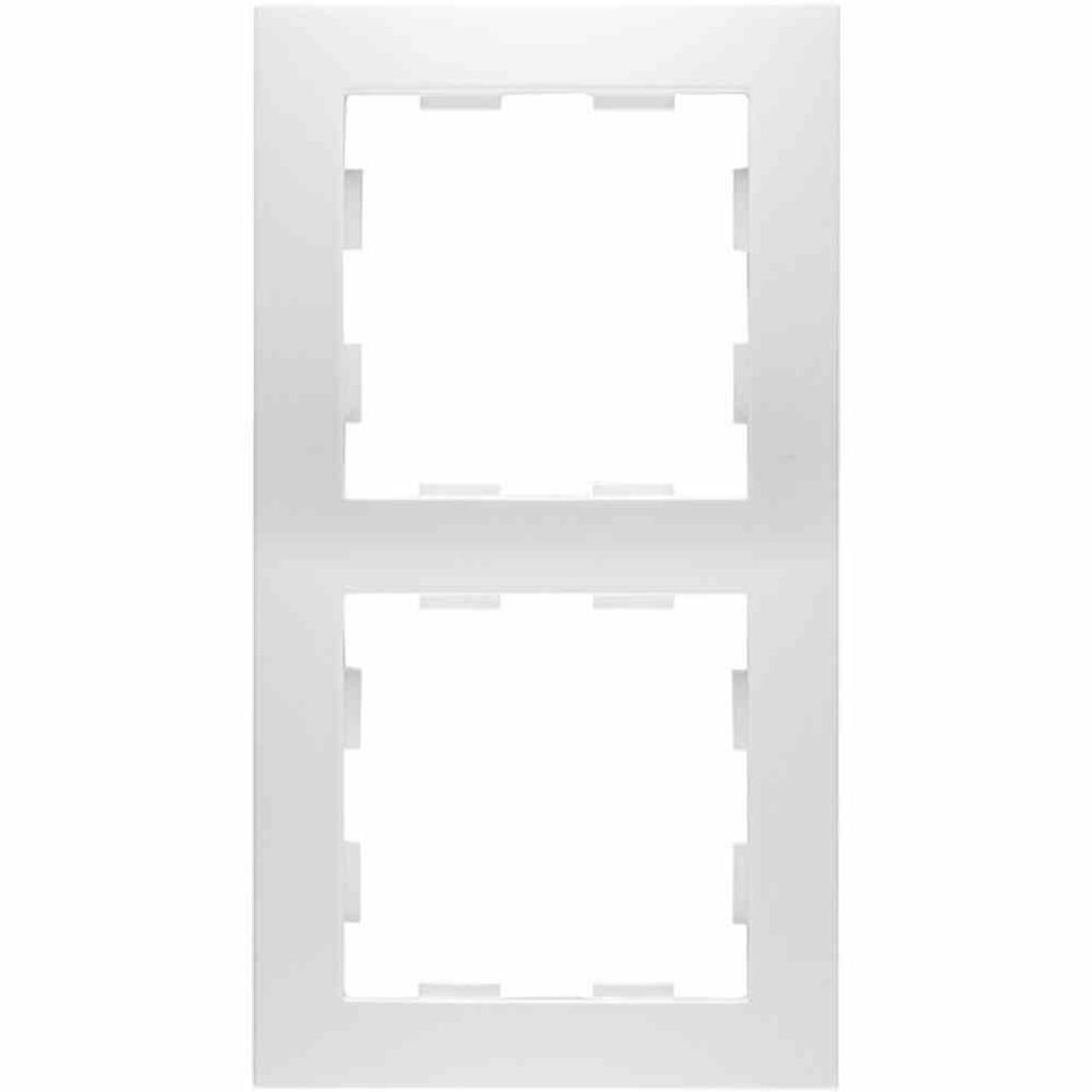 PEHA Rahmen 2f Badora 11. D 11.572.02 reinweiß (02)