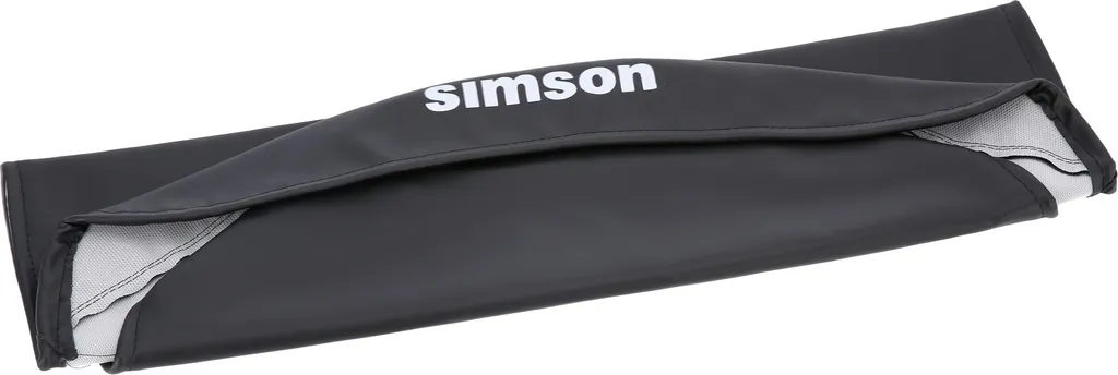 Coprisedile Simson S53/SR50 Nero Liscio - Il Classico Indistruttibile