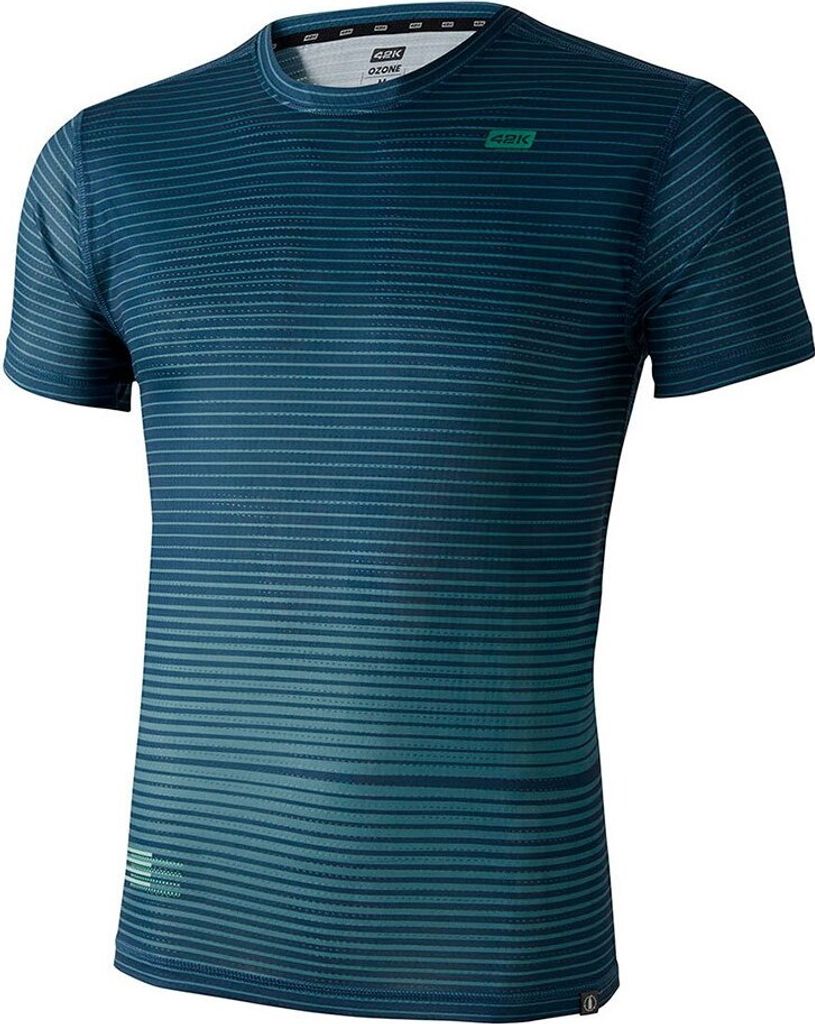 42k Running Ozone Kurzarm-t-shirt Blau M Herren,Damen Blau M
