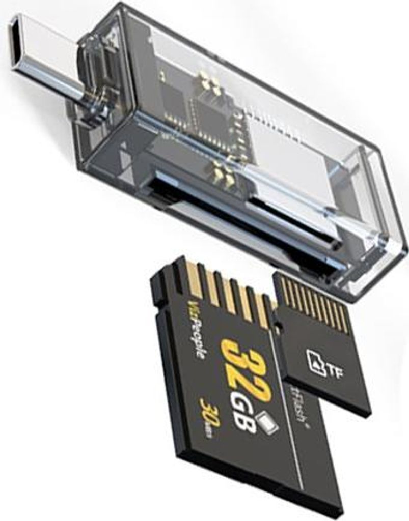 INF Type-C Dual-Card Reader