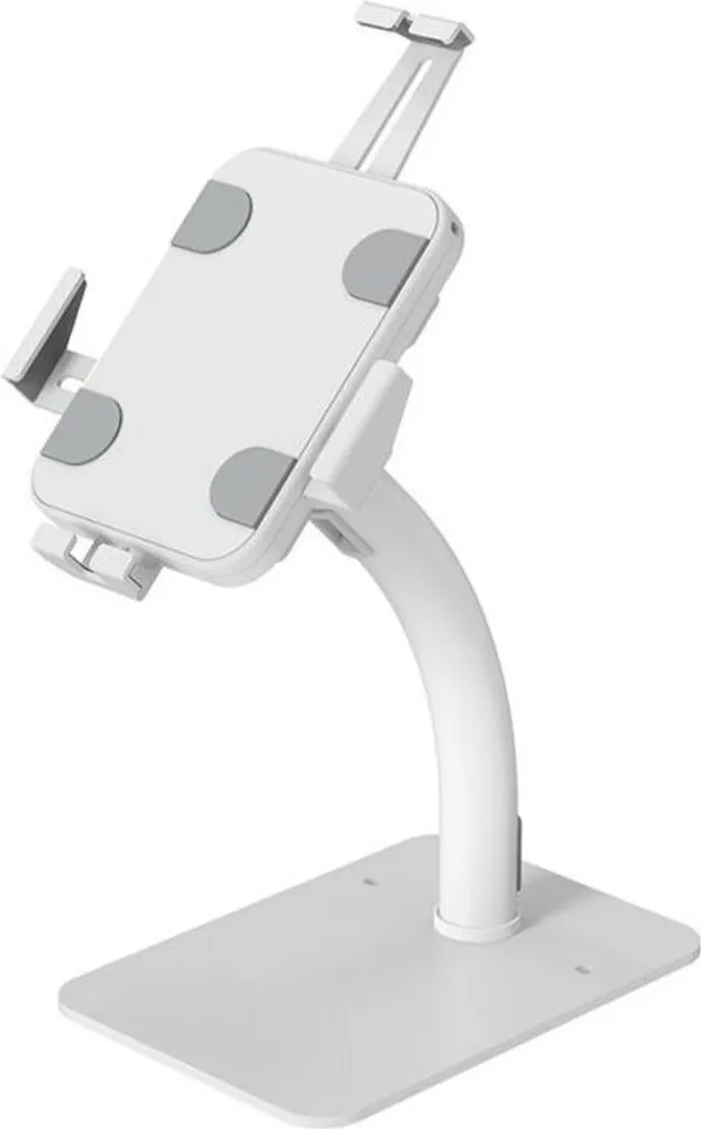 Support tablette antivol Neomounts blanc avec perçage de table - 10