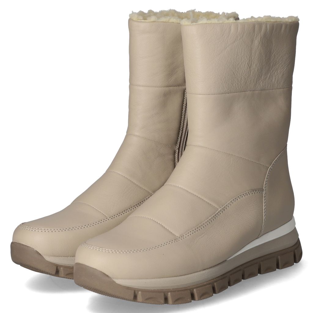 Stiefeletten , 10-Englisch:4, Color:hellbeige