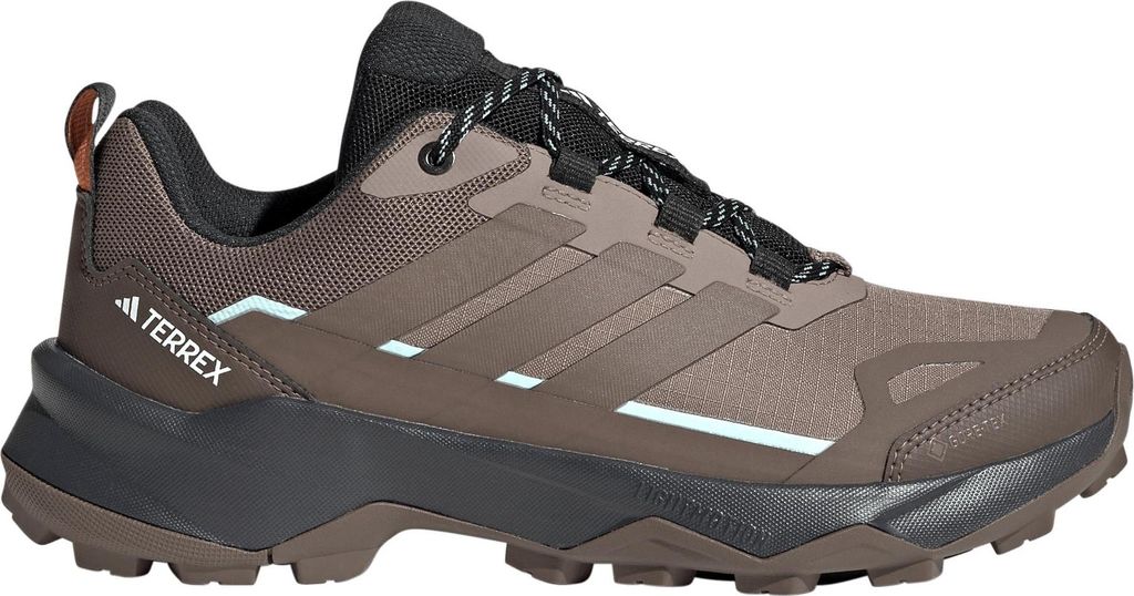 Adidas Damen Terrex Skychaser AX5 GTX Wanderhalbschuh Trace Brown/Earth Strata/Semi Impact Orange 42 2/3