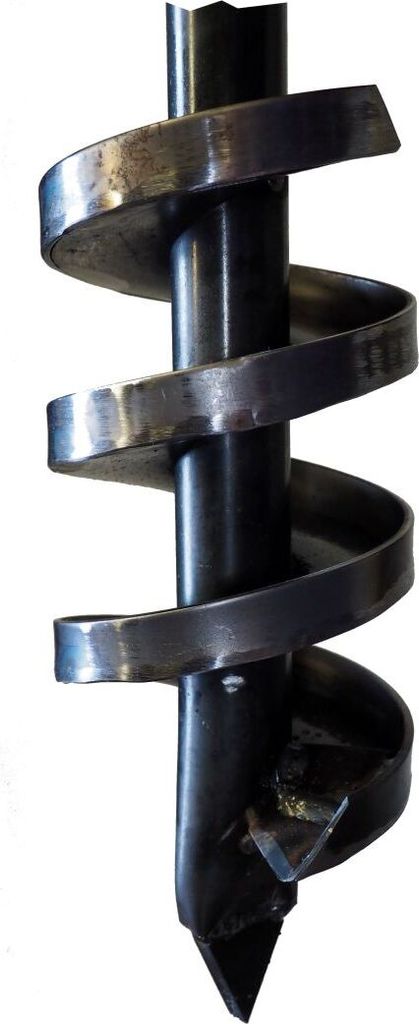 Brunnenbohrer 125mm mit Aufkantung - Bohrkopf 12,5cm Produktbild 
