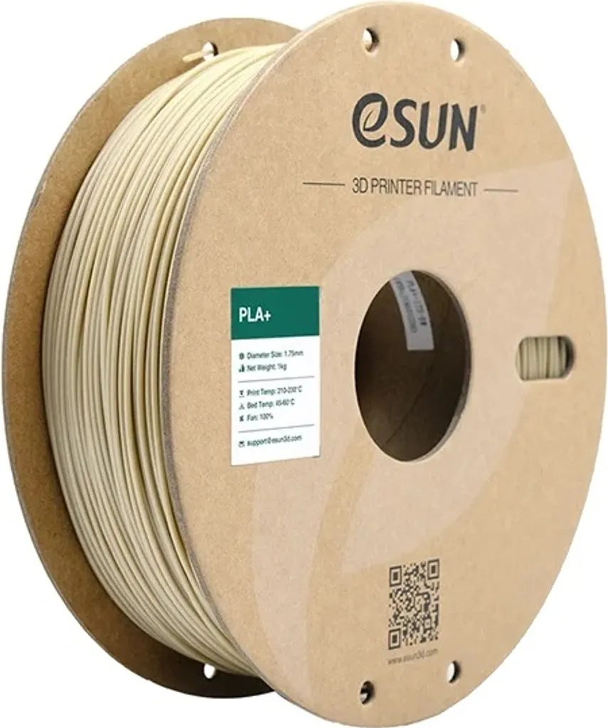 Filament PLA+ Haute Résistance 1.75mm Blanc d'os - 10 Bobines de 1 kg