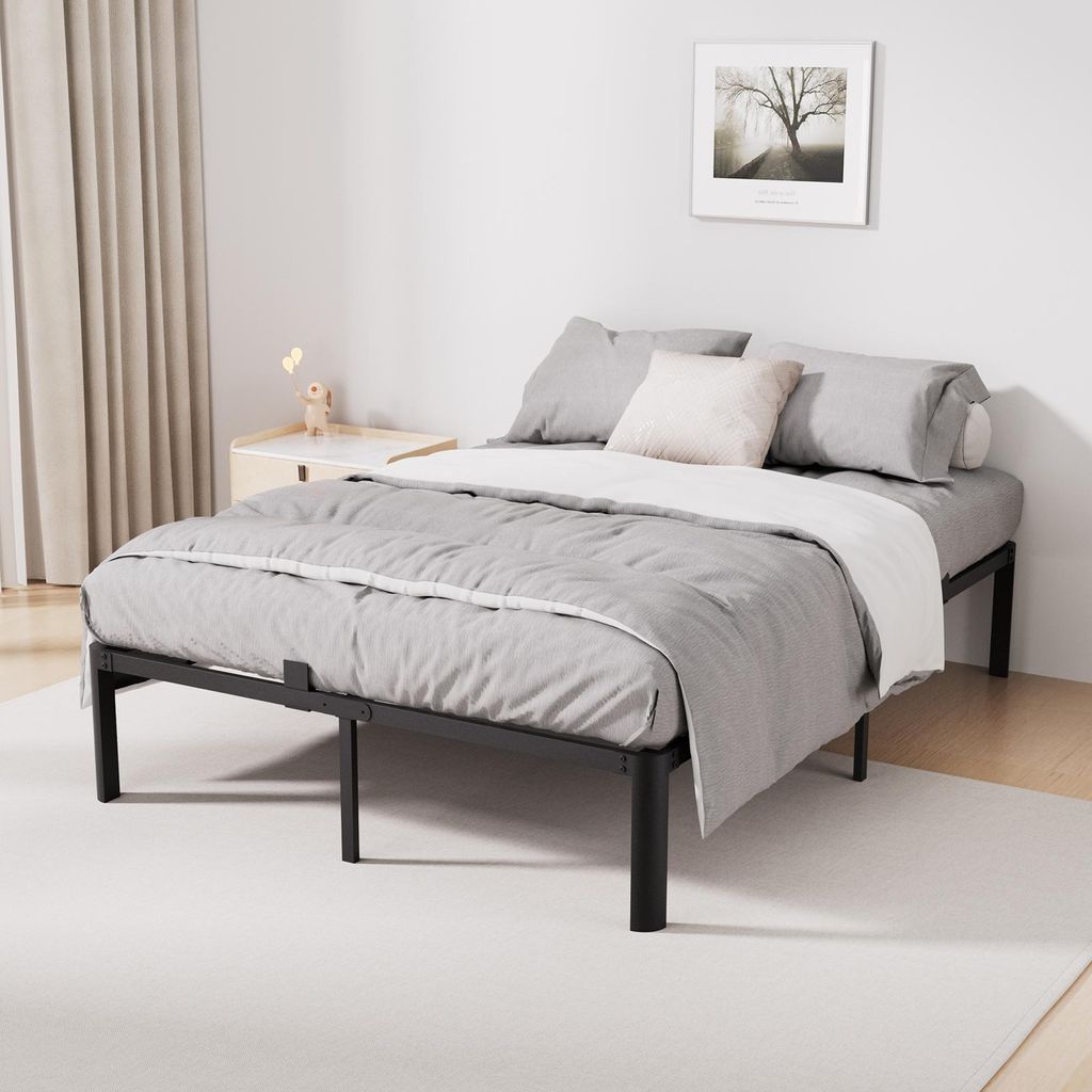 140 x 200 cm Bett , Bettgestell mit Stauraum, KUTAS Betten Produktbild 