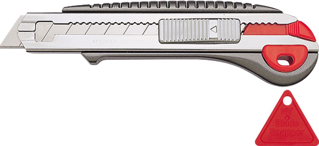 NT Cutter L-2000RP Aluminium-Gehäuse 18 mm anthrazit Produktbild 