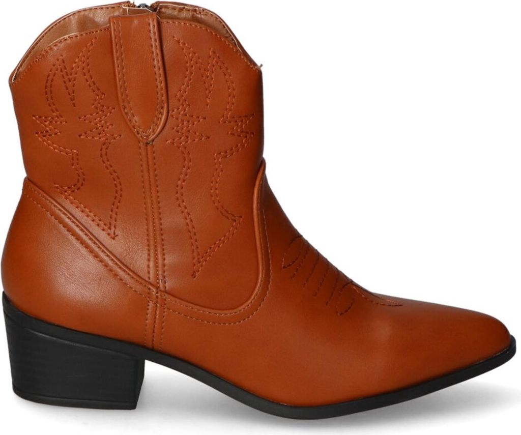 Damen Stiefel High Heel Stiefeletten Elegante Damenschuhe Emi Braun Gr.36