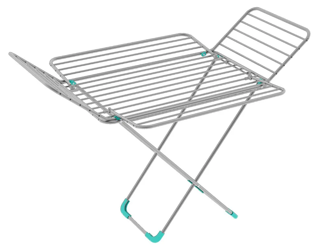 Séchoir à Linge Colombo Turquoise 30m : Idéal pour Draps et Grand Linge