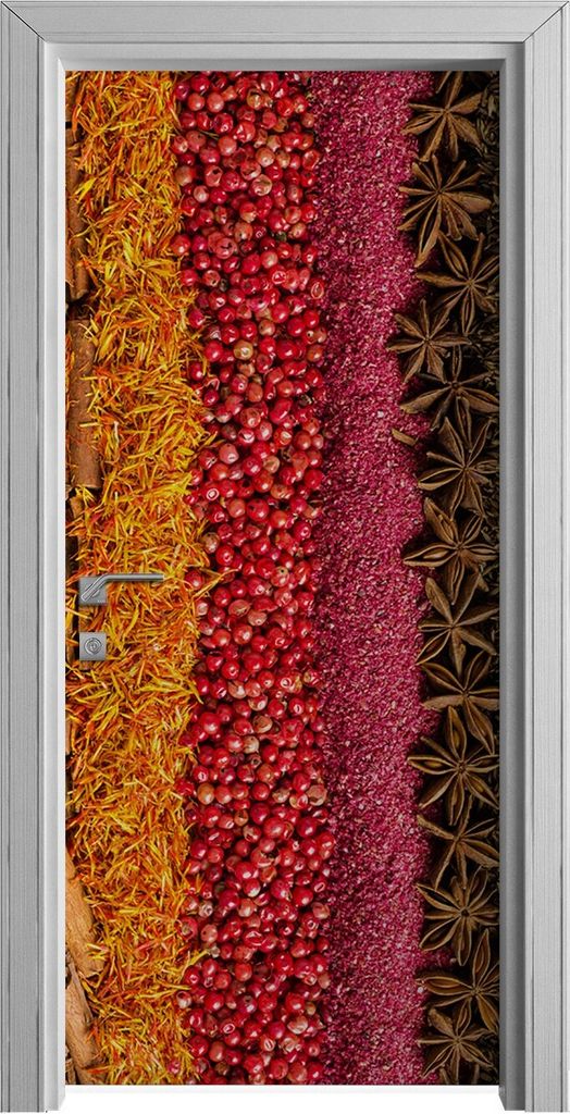 Tür Selbstklebende 90x210 cm Türfolie Türtapete Klebefolie Produktbild 