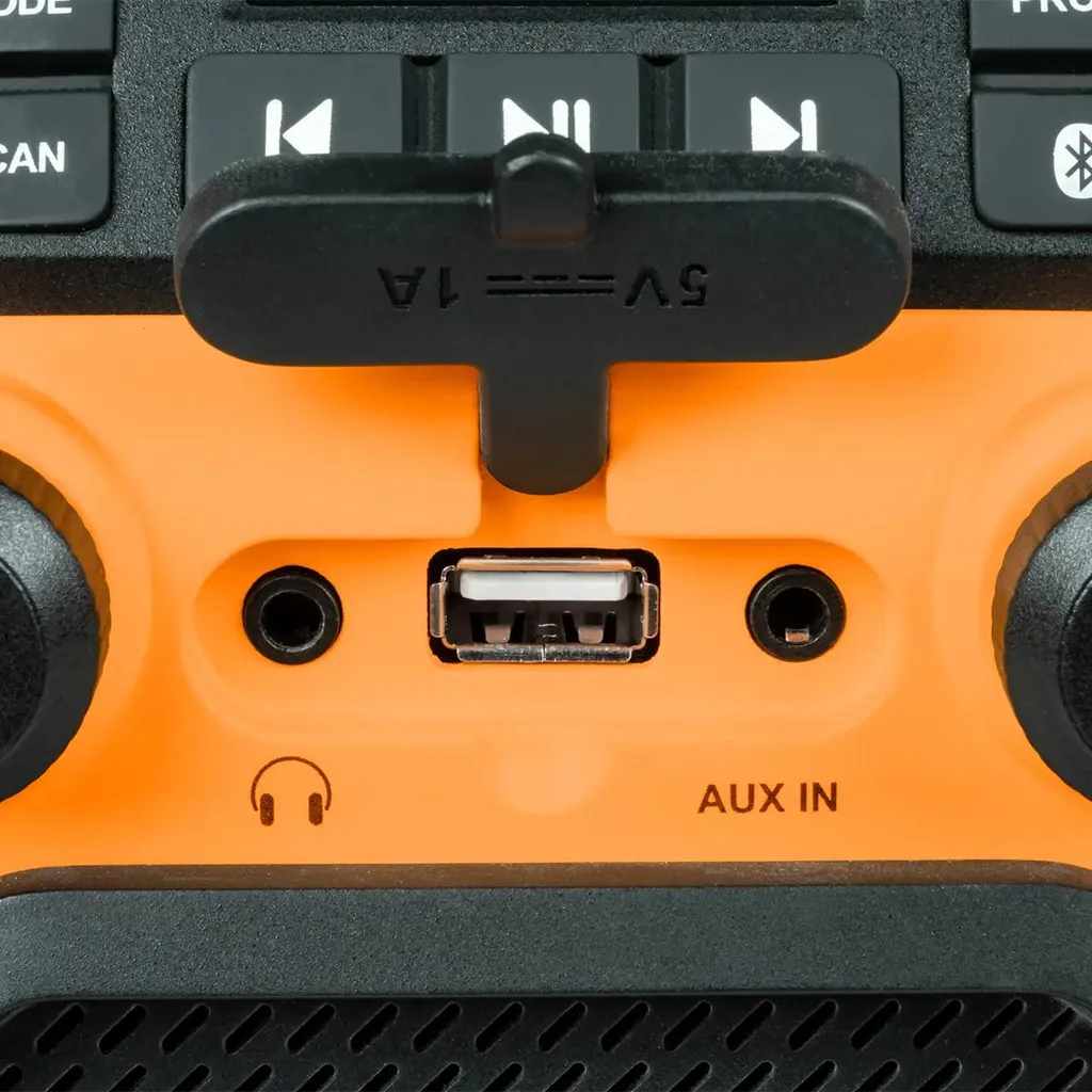 Poste radio de chantier robuste Thomson avec Bluetooth et port USB - 3