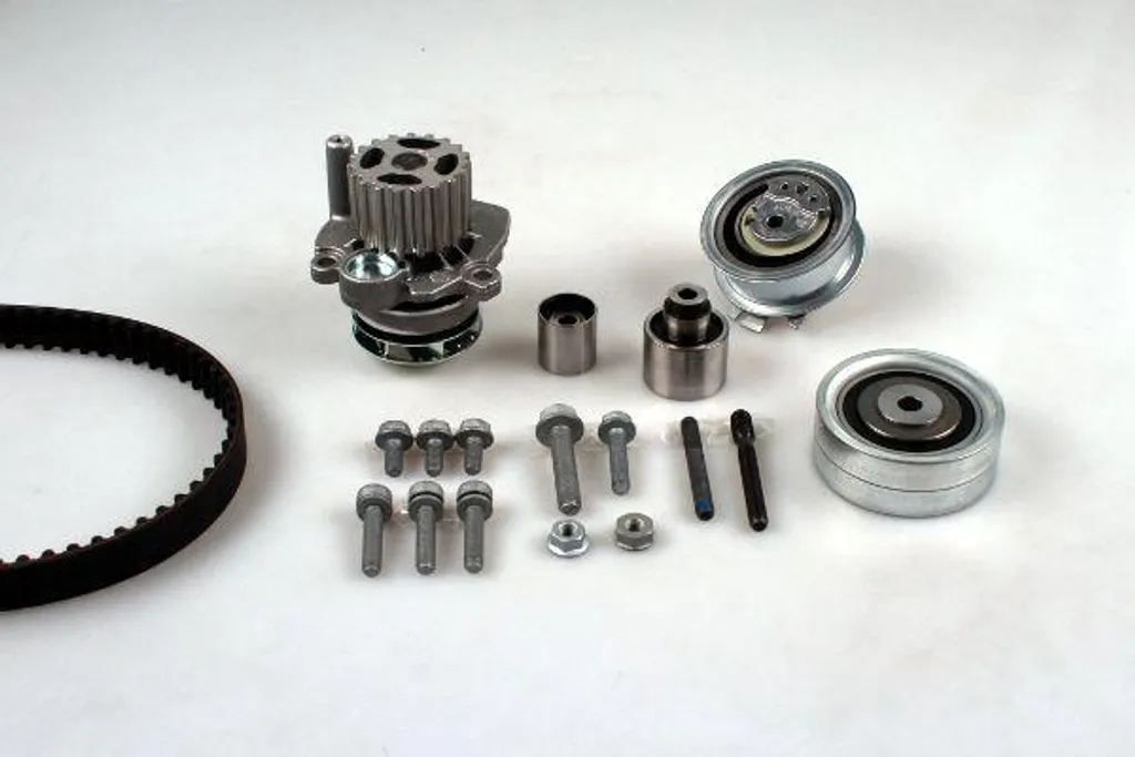 Kit courroie de distribution HEPU PK05695 avec pompe à eau 038121011B