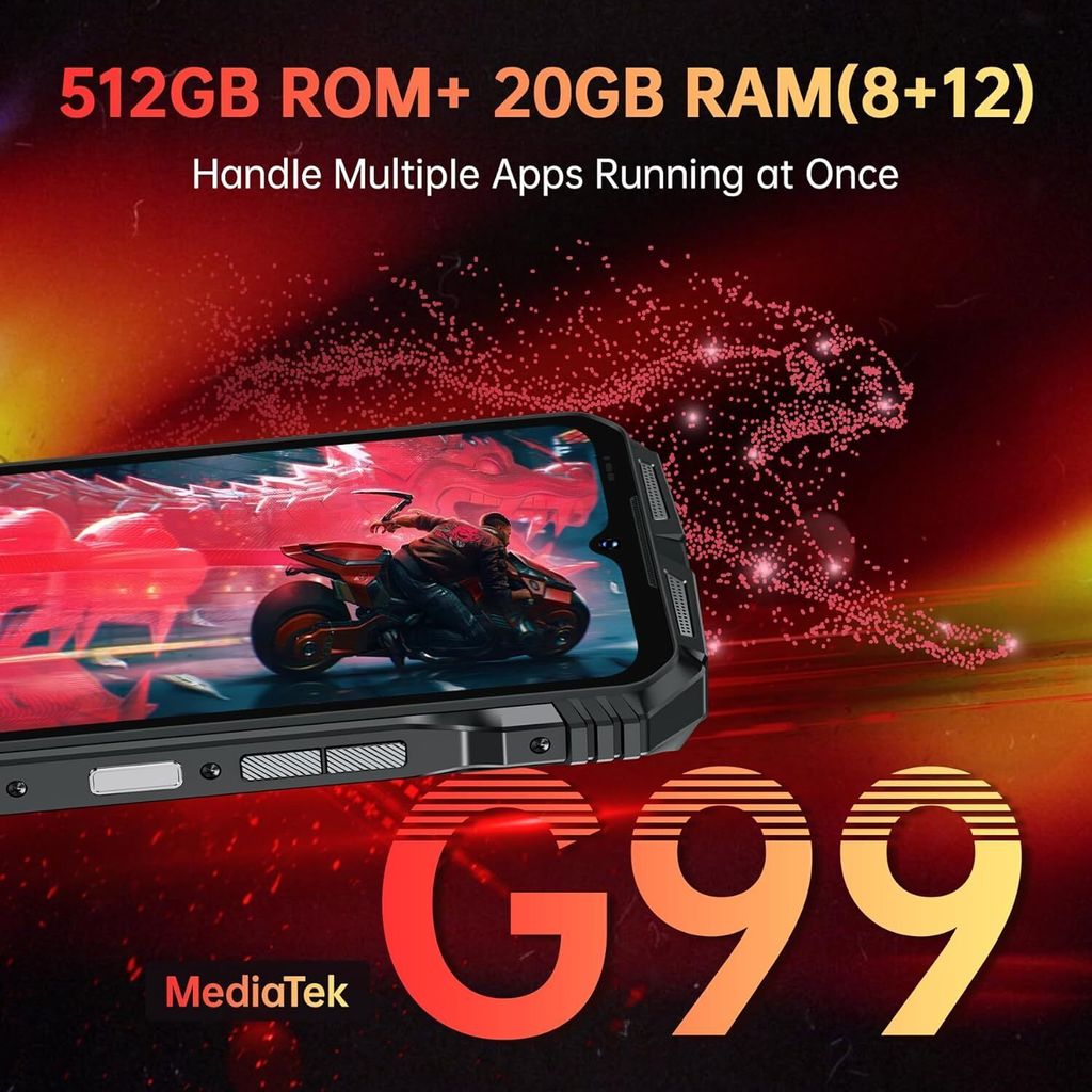 DOOGEE S118 Outdoor Smartphone Android 14 (2024) 20GB Obrázok produktu 3