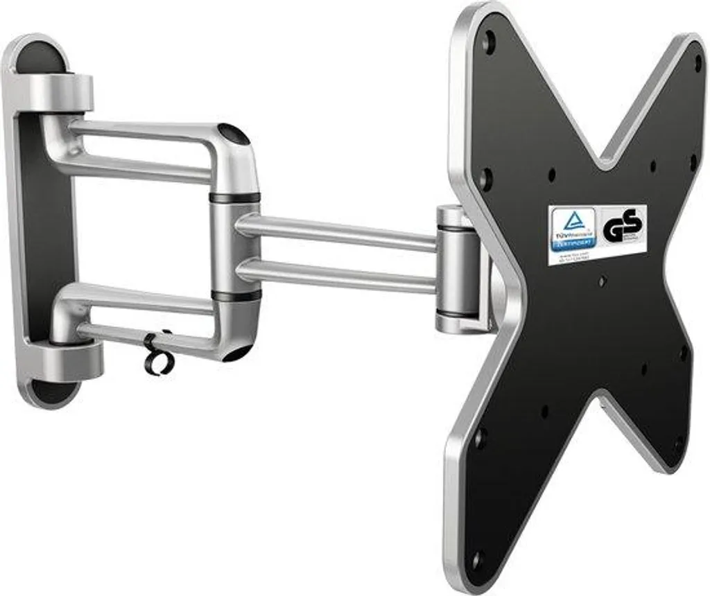 Support mural TV anti-reflet et ajustable, 15 à 37 pouces, VESA 200x200 mm