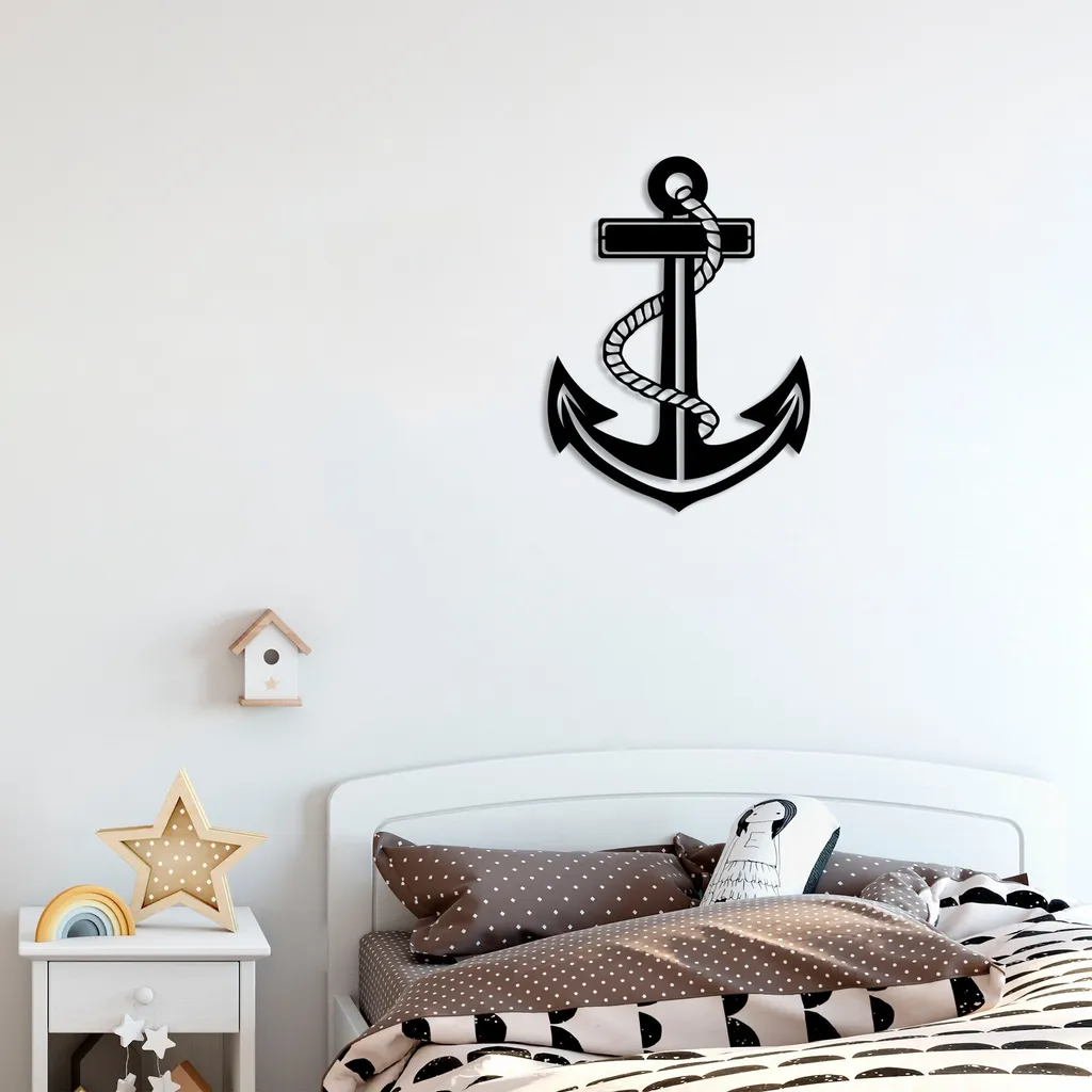 Recensione Wallity TNL1782 Anchor Nero - Qualità Metallo e Misure