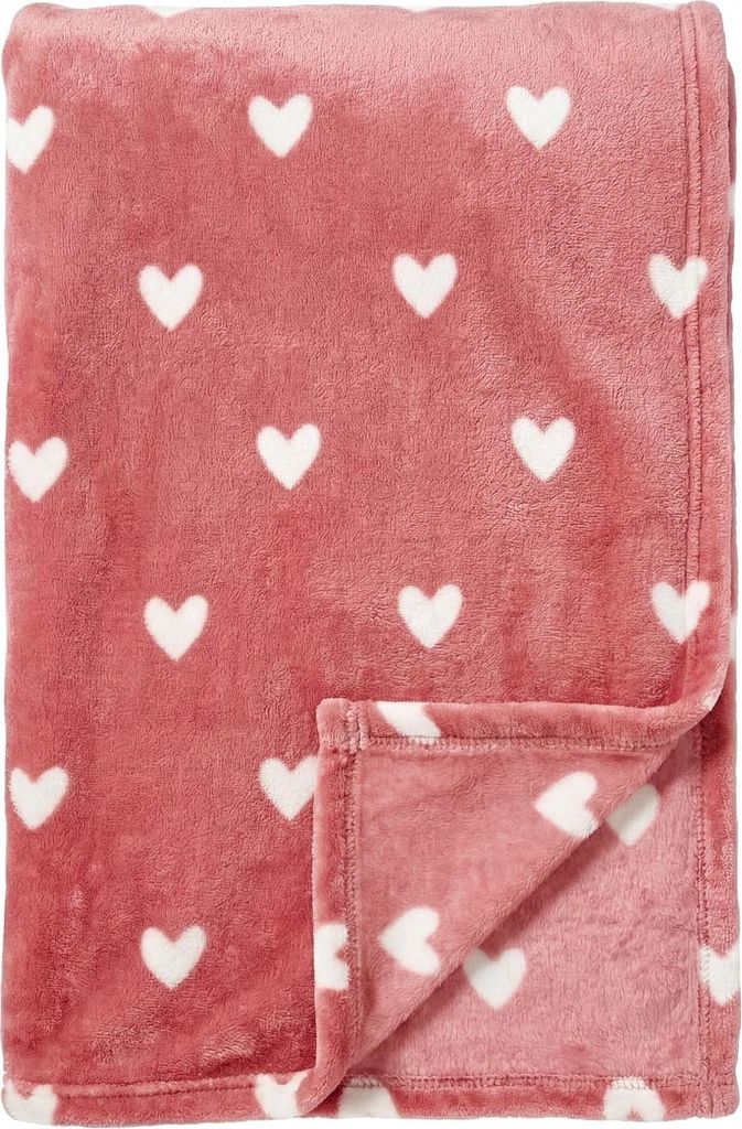 Textino Wohndecke Hartjes 140x180 cm Rosa Produktbild 