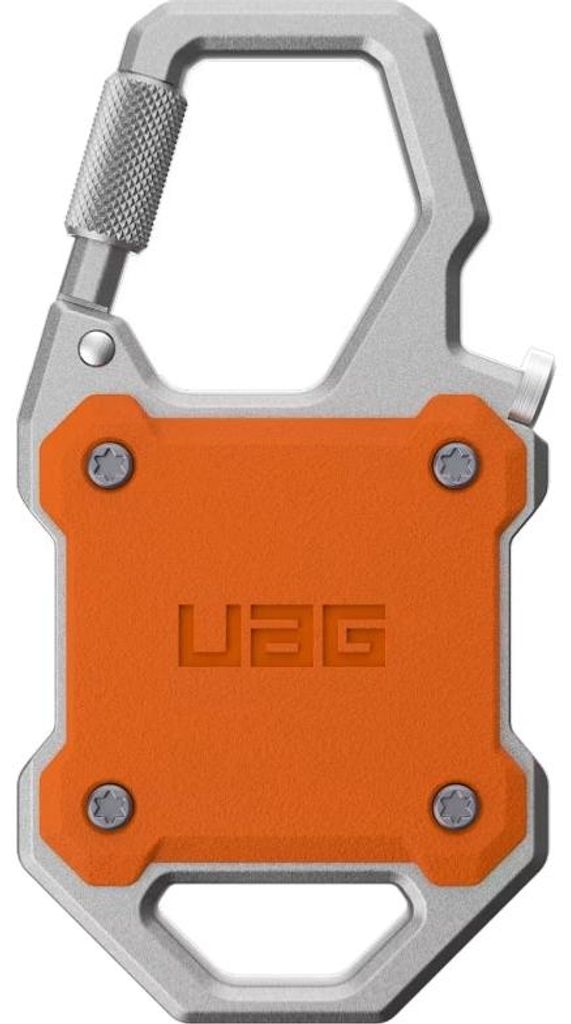 Hülle Urban Armor Gear UAG Monarch Karabiner für Apple AirTag, Orange