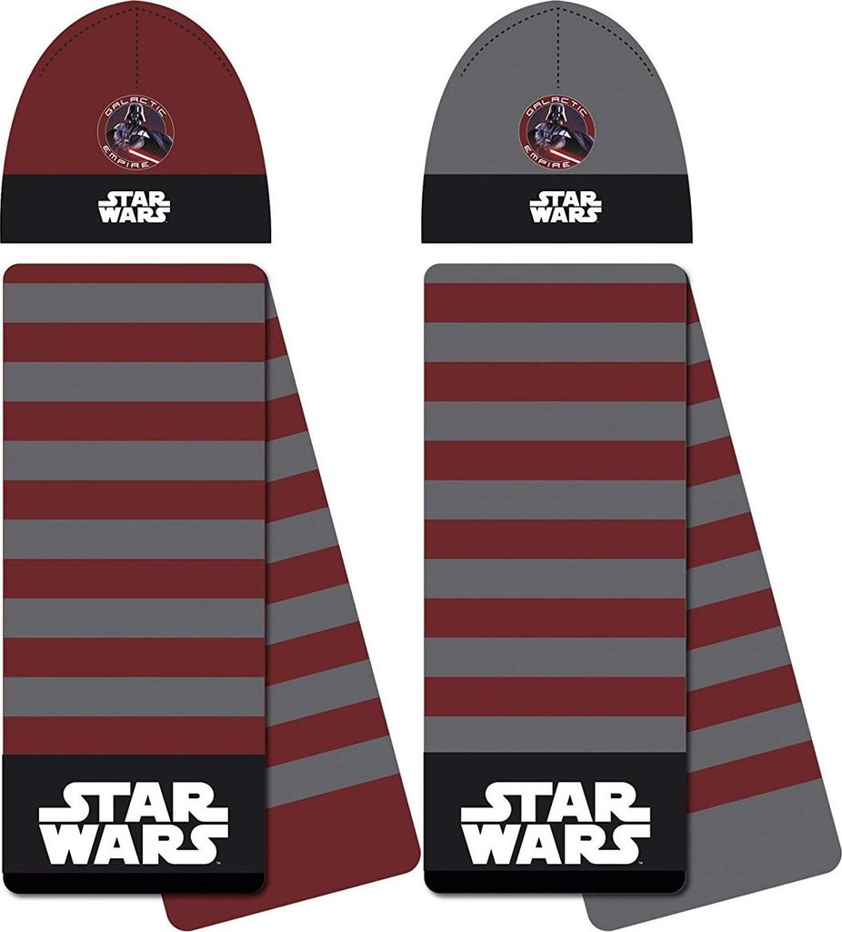 Star Wars 2tlg. Winterset Kindermütze Kinderschal SW9867 (Grau)