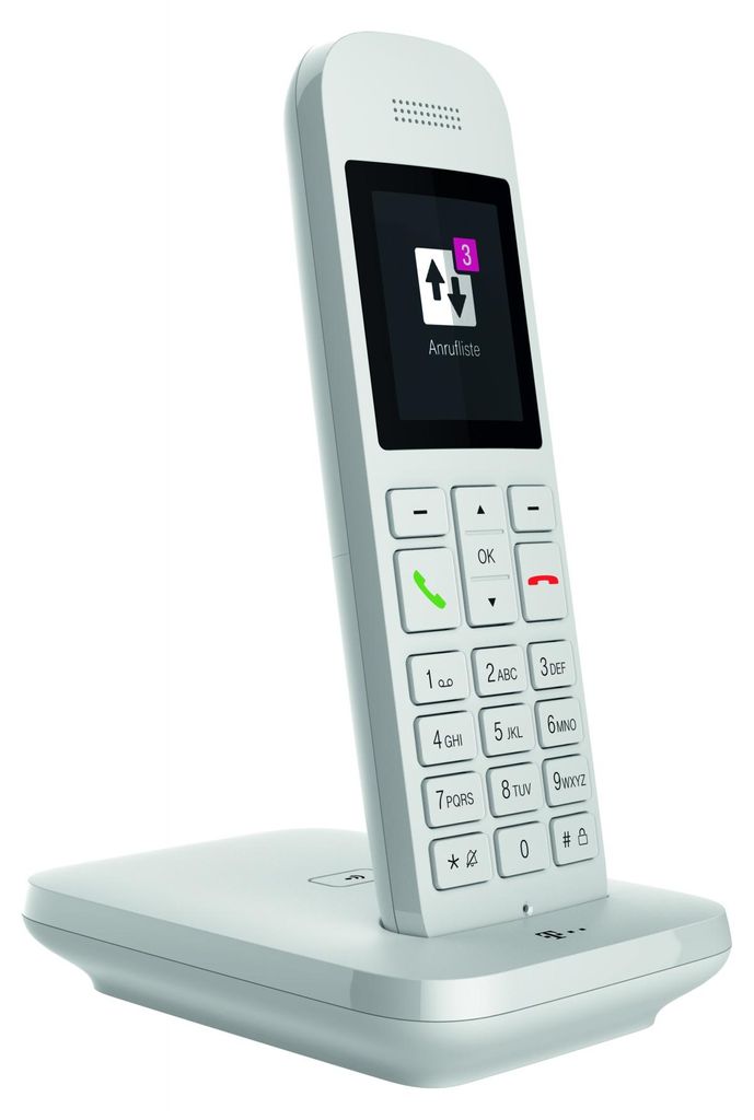 TELEKOM DECT-Telefon Sinus 12 weiß Produktbild 