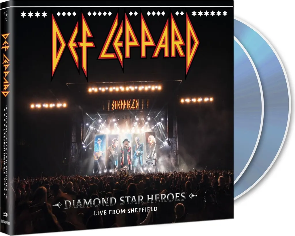Double CD Live Def Leppard Diamond Star Heroes Version Limitée 2 Disques - 2