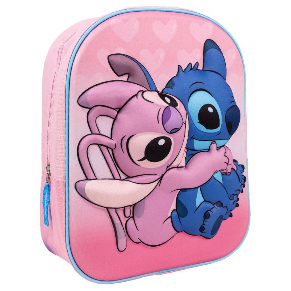 Disney Stitch und Engel Rucksack 3D - Höhe 31cm