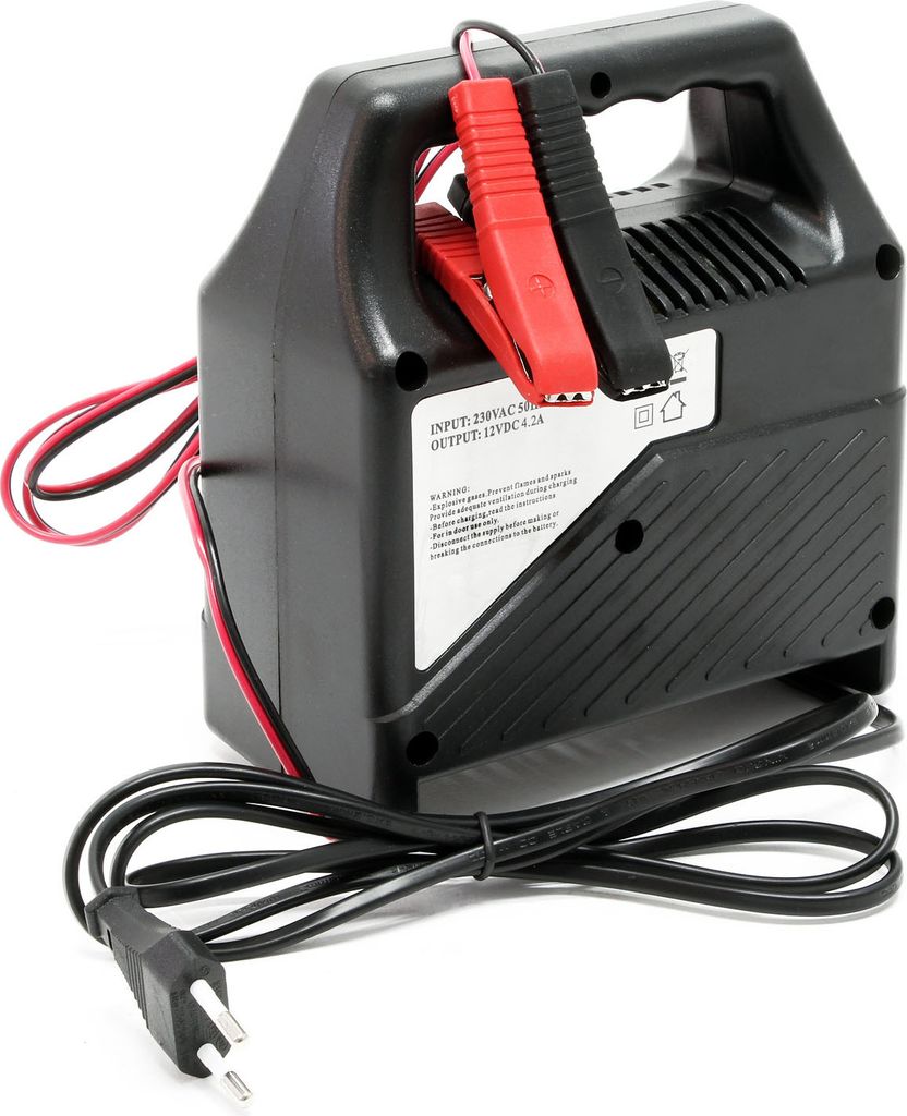 Nabíječka baterií Wiltec 6V 12V 6A pro automobily, Obrázek produktu 3