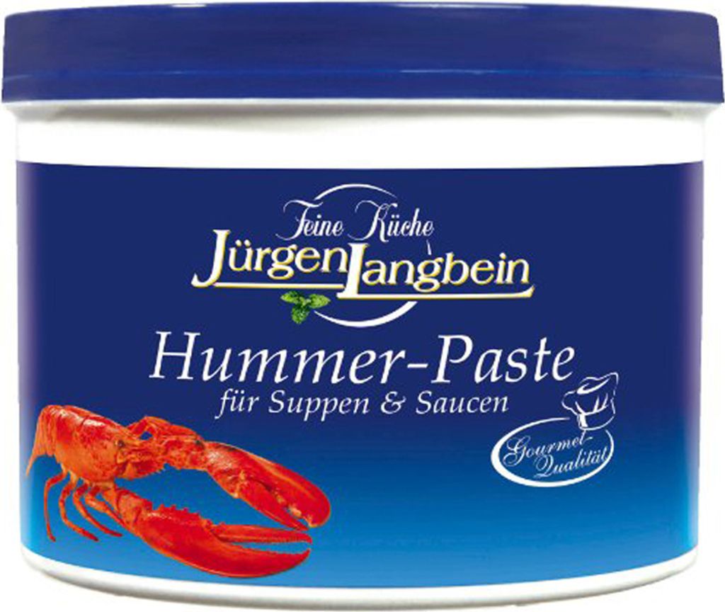 Jürgen Langbein Gourmet Hummer Paste Suppen und Saucen 500g 3er Pack