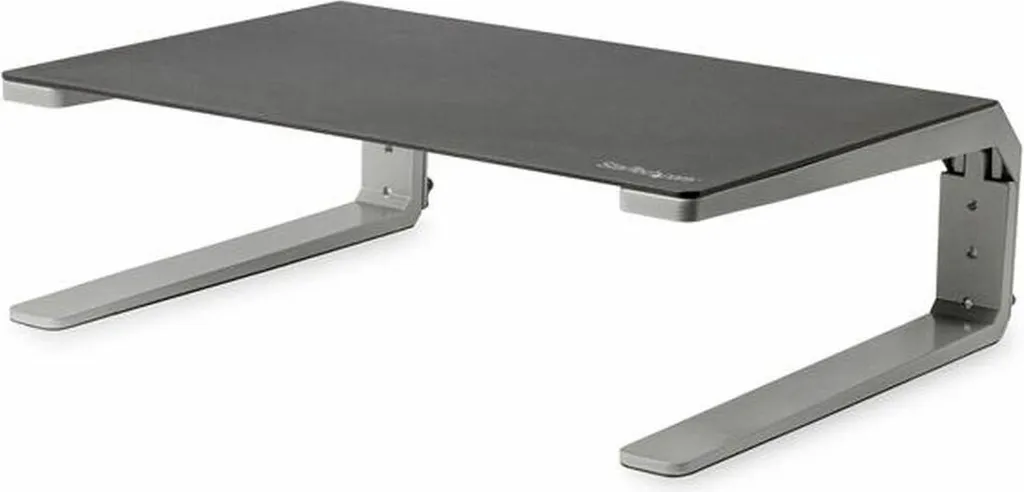 Support Elévateur Startech MONSTND Argenté pour PC Portable et Écran