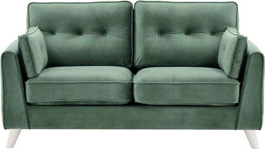 Zweisitzer-Sofa Magnus-Velluto 12-white