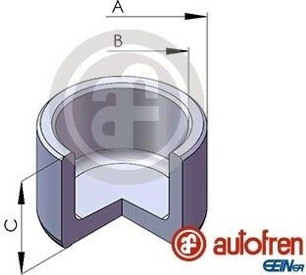 AUTOFREN SEINSA Kolben Bremssattel D025687 für CITROËN XM (Y4) XM (Y3) 33mm 30mm