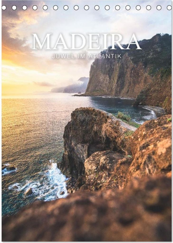 Madeira - Das Juwel im Atlantik (Tischkalender 2026 DIN A5 hoch), CALVENDO Monatskalender