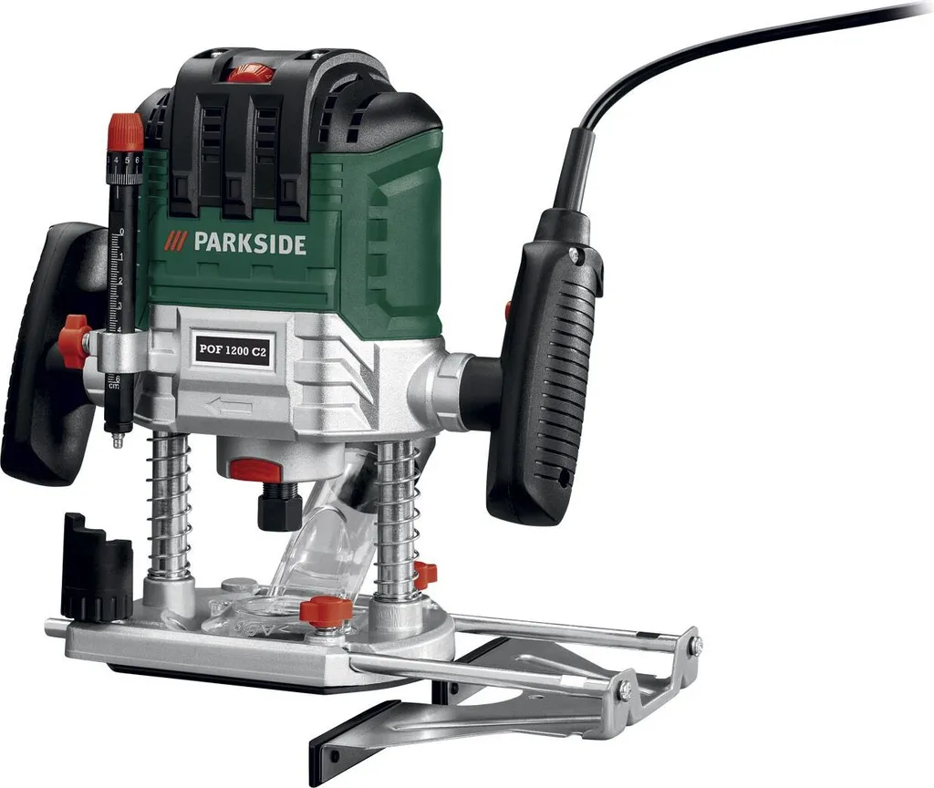 Défonceuse électrique pour bois Parkside 1200W pour rainurage et fraisage