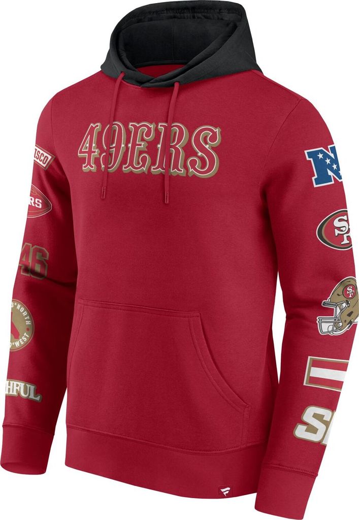 San Francisco 49ers Patched Out Fleece Hoodie