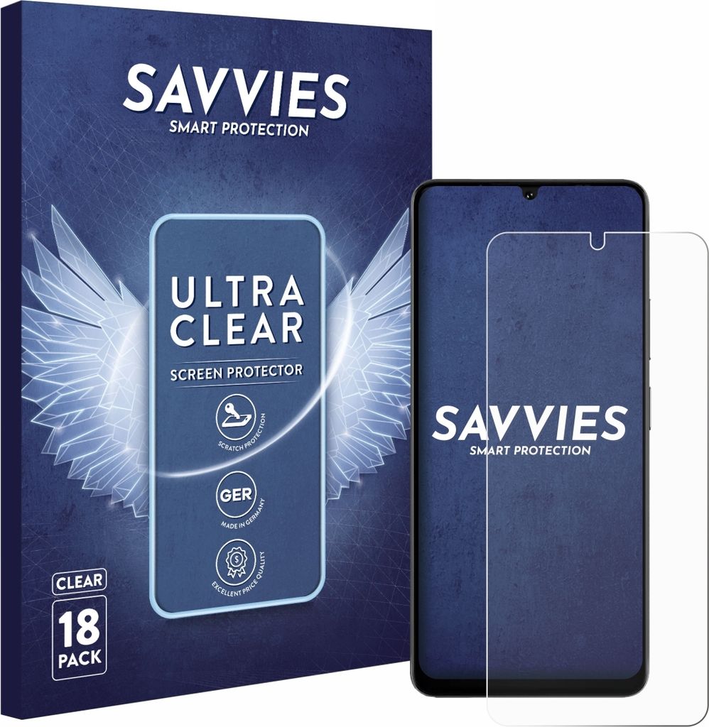 18x Für Doogee Note 59 Pro Schutzfolie Savvies Displayschutz Display Schutz Folie Klar Transparent
