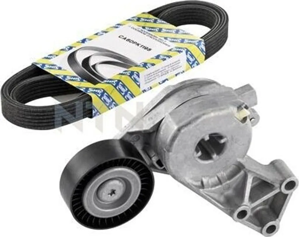 Courroies striées SNR KA857.05 haute résistance pour Seat Leon et Toledo