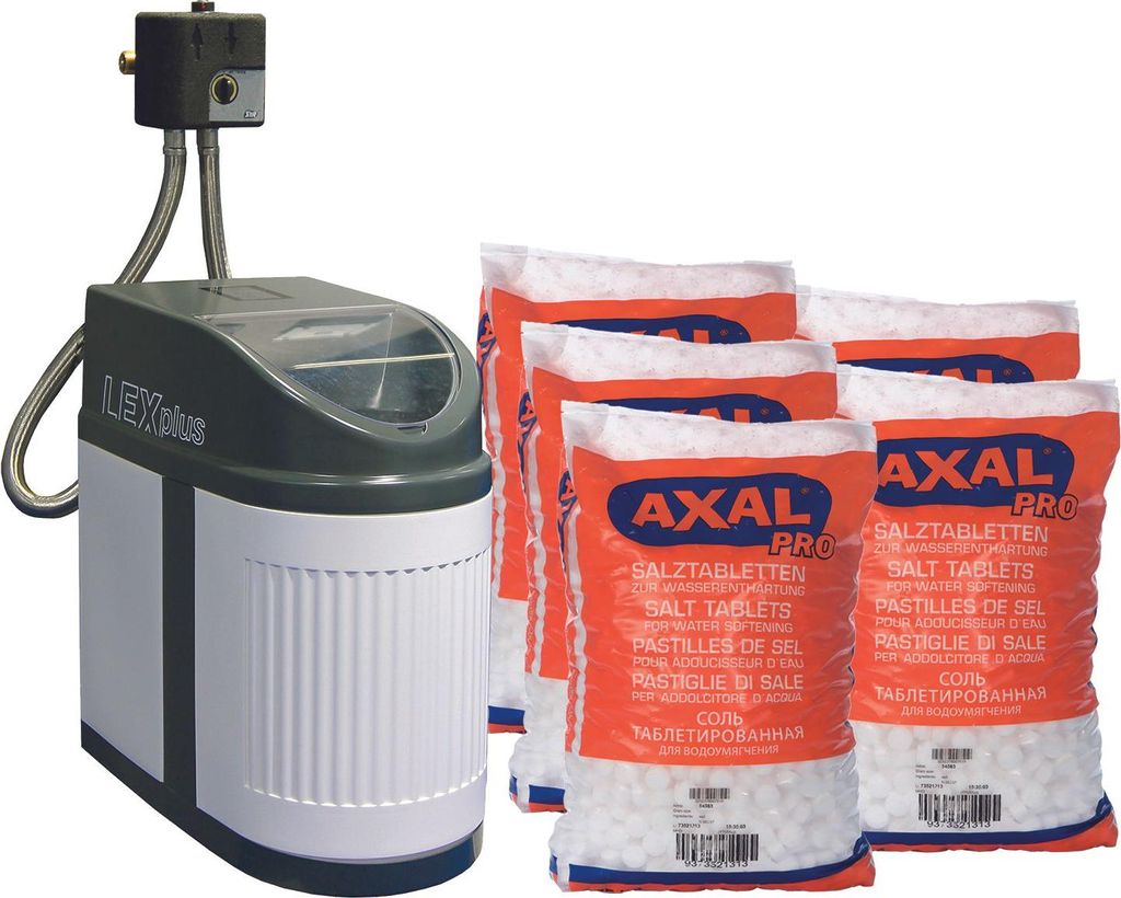 SYR Enthärtungsanlage LEX PLUS 10 Connect Set 5 x 25 kg Salz