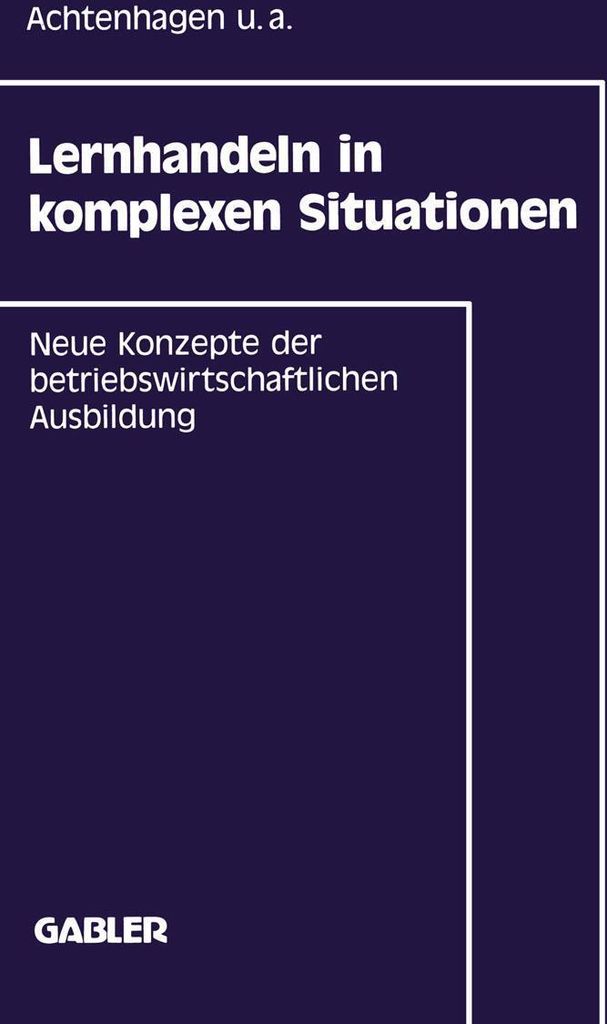 Lernhandeln in komplexen Situationen