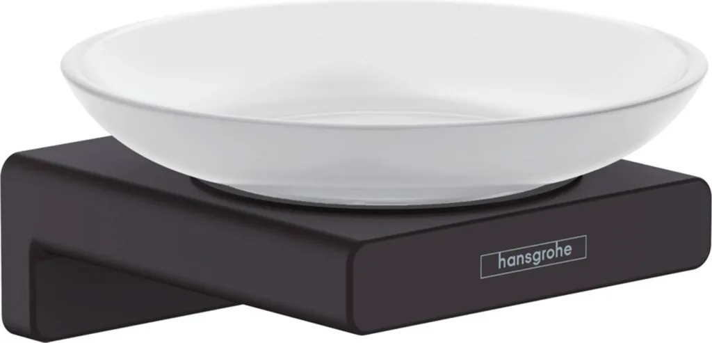 Supporto Porta Sapone hansgrohe AddStoris 41746670 - Matt Black