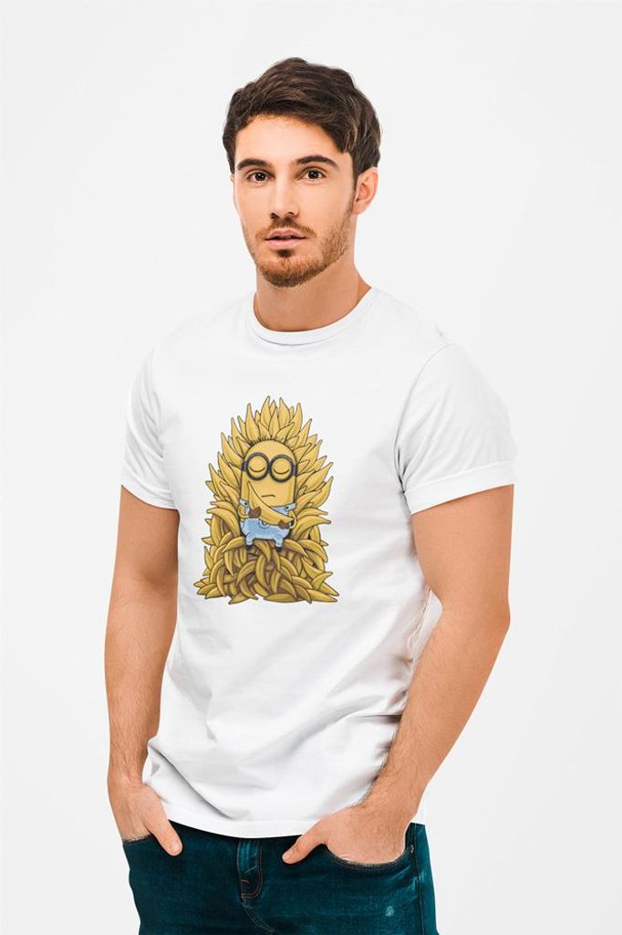 D&B Uni Polo MO00031_Minions_Weiß-Größe M