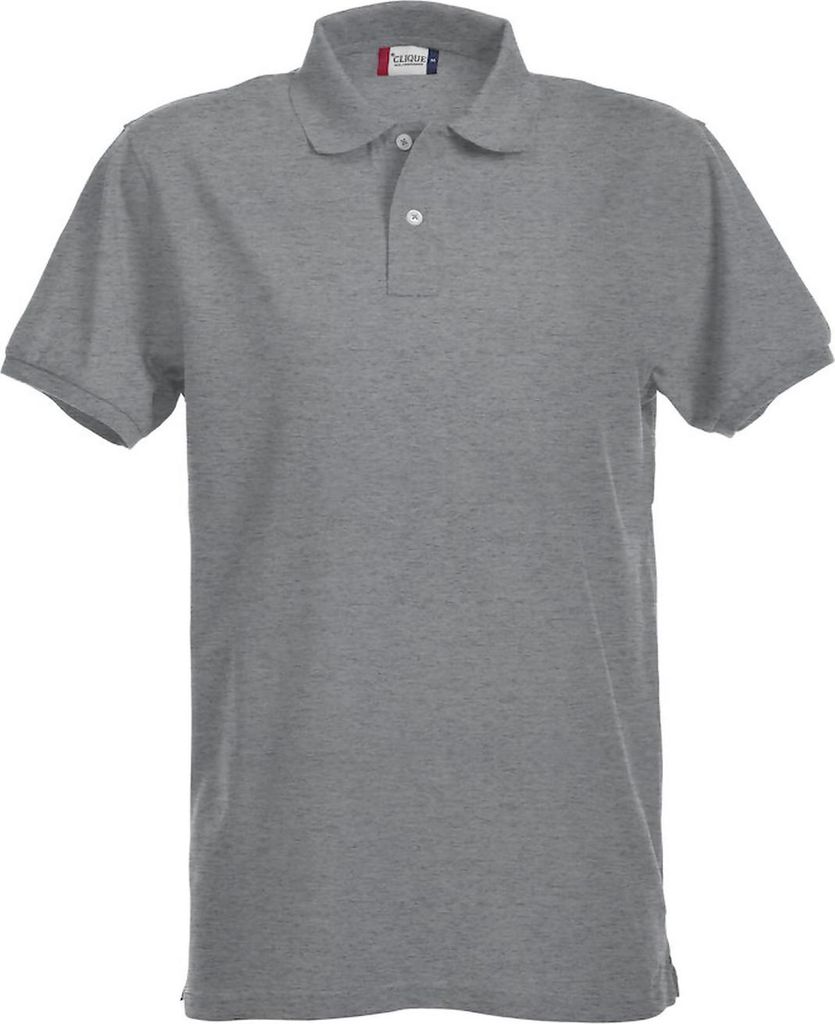 Premium Stretch Polohemd für Herren und Damen, vorgeschrumpft, mit Perlmuttknöpfen